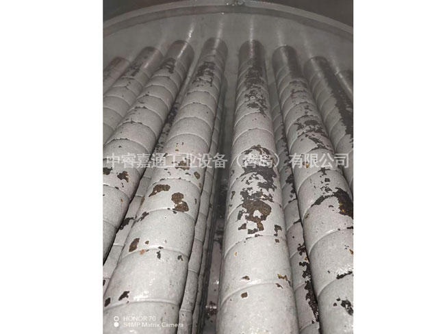 鍋爐換熱設(shè)備施工現(xiàn)場(chǎng)