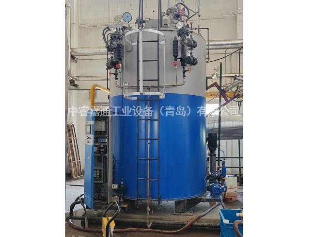 鍋爐換熱設備施工現場